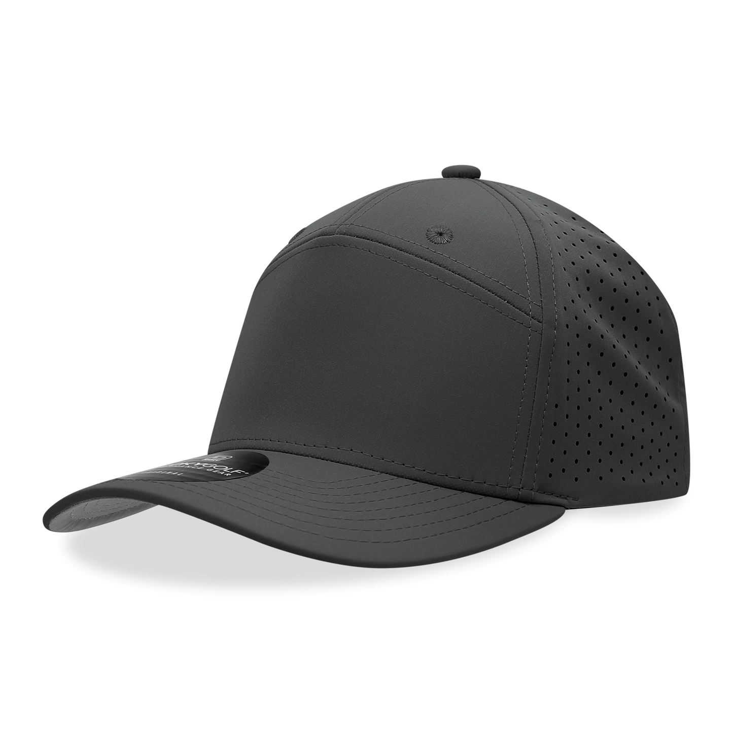 7 Panel Perforated Cap – Breathable Streetwear Headwear