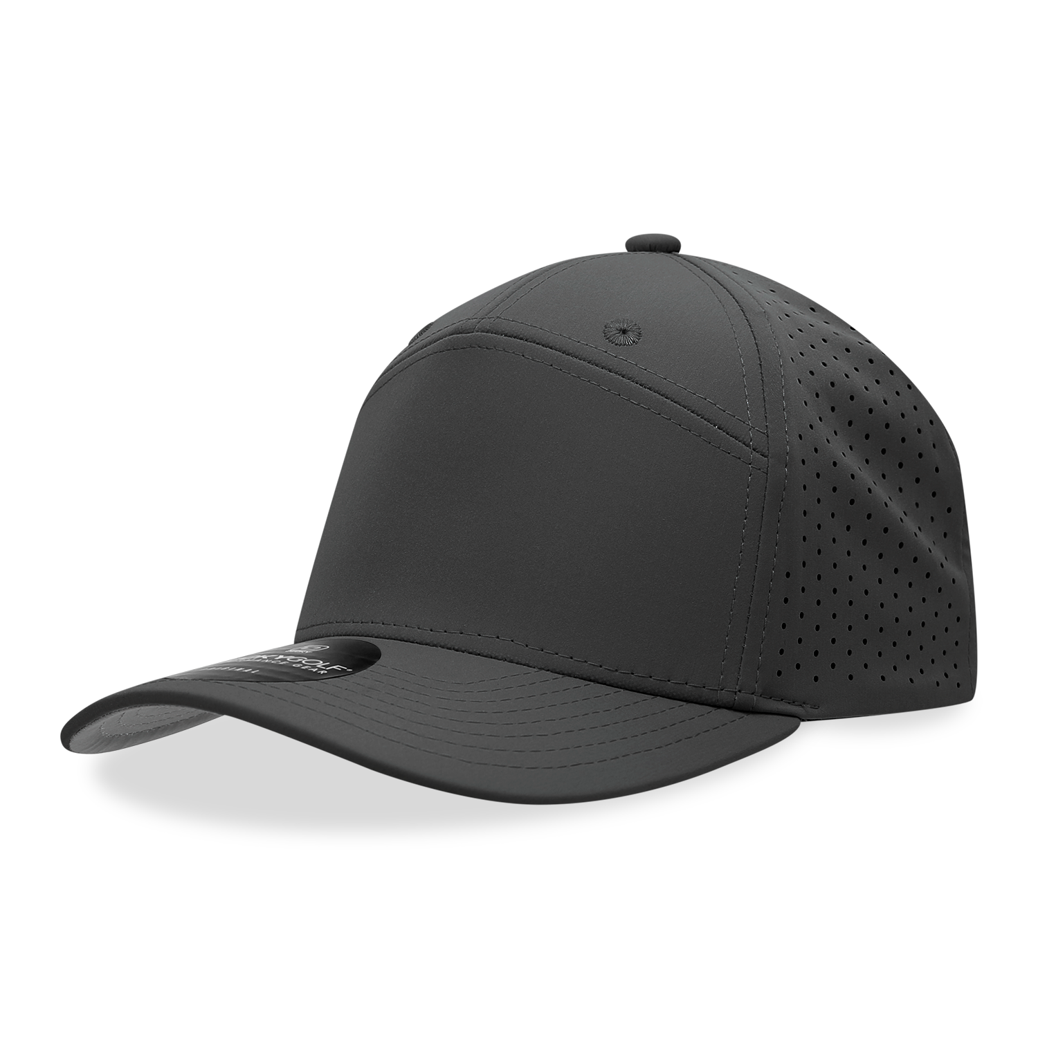 7 Panel Perforated Cap – Breathable Streetwear Headwear