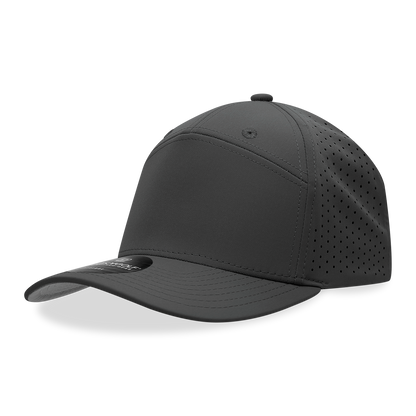 7 Panel Perforated Cap – Breathable Streetwear Headwear