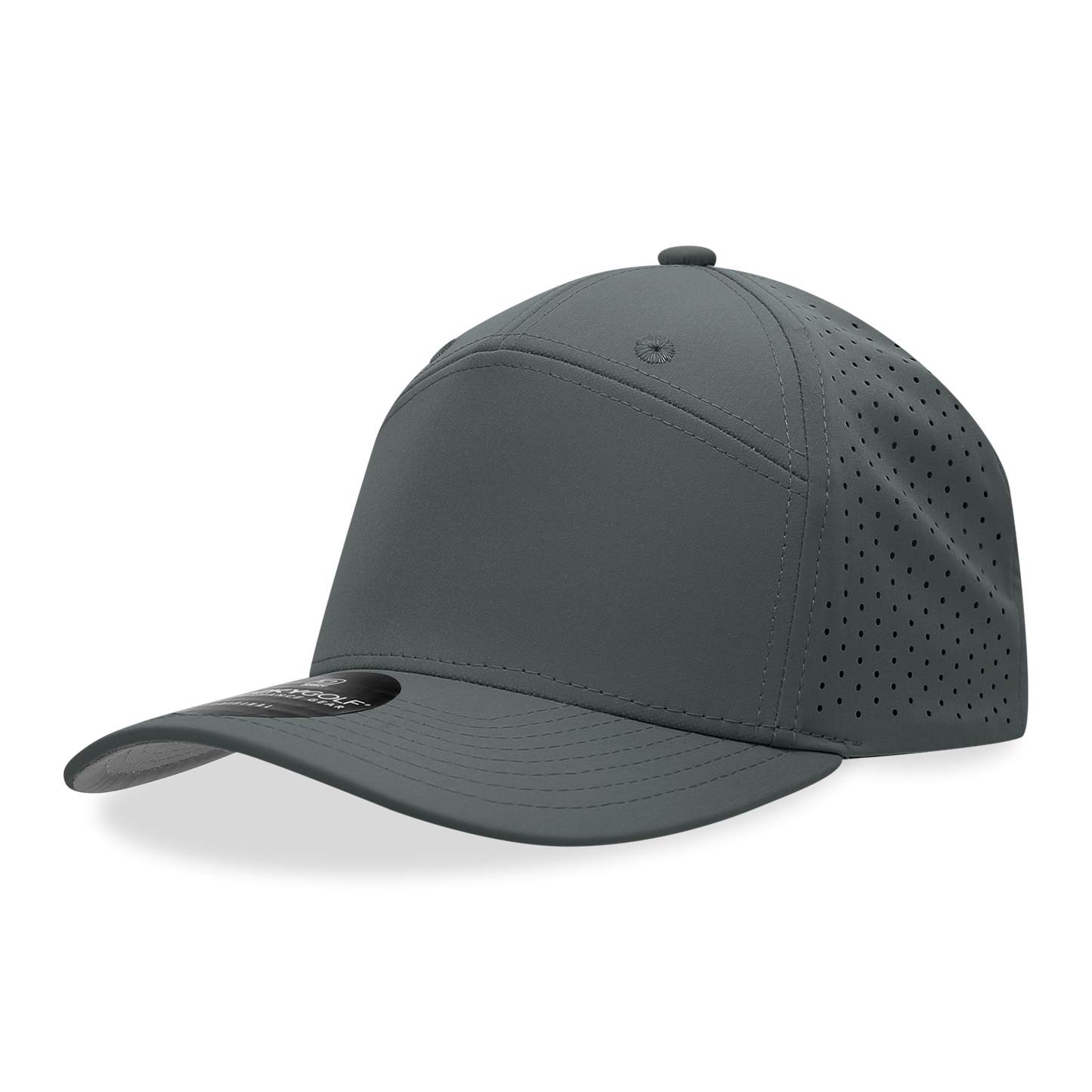 7 Panel Perforated Cap – Breathable Streetwear Headwear