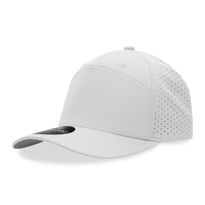 7 Panel Perforated Cap – Breathable Streetwear Headwear