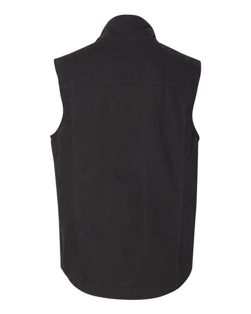 DRI DUCK 5068 Men's Trek Canyon Cloth™ Vest - Black - Back