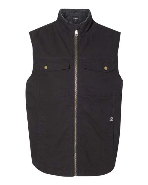 DRI DUCK 5068 Men's Trek Canyon Cloth™ Vest - Black - Front