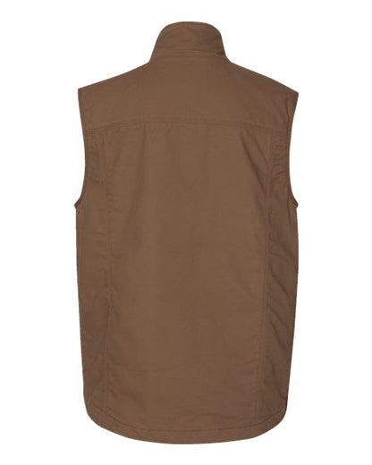 DRI DUCK 5068 Men's Trek Canyon Cloth™ Vest - Field Khaki - Back