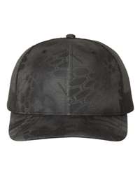 Richardson 112P Printed Trucker Cap, Structured Snapback