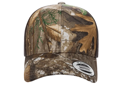 YP Classics Realtree Camo Retro Trucker Cap