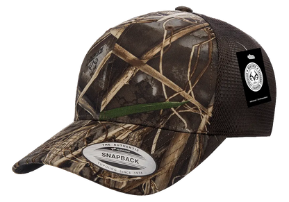 YP Classics Realtree Camo Retro Trucker Cap