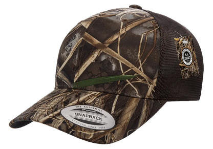 YP Classics Realtree Camo Retro Trucker Cap