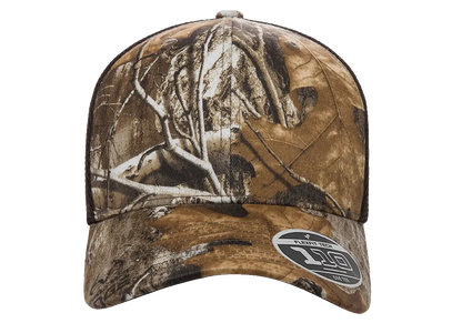 Flexfit 110 Mesh Realtree Camo Cap, One Size