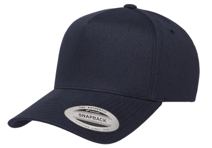 YP Classics Retro Cotton Blend 5-Panel Snapback Cap