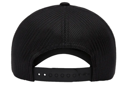 YP Classics Low Profile Trucker Cap Flex Fit House 6601-BK-ONE