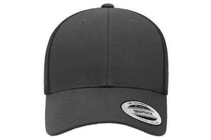 YP Classics Low Profile Trucker Cap Flex Fit House 6601-BK-ONE