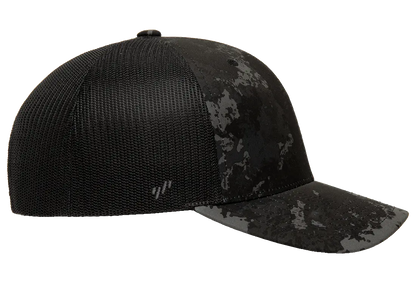 YP Classics Veil Camo Retro Trucker Cap | 6606VC-PD-ONE