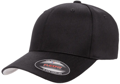 Flexfit Wooly Combed 6-Panel Fitted Baseball Cap