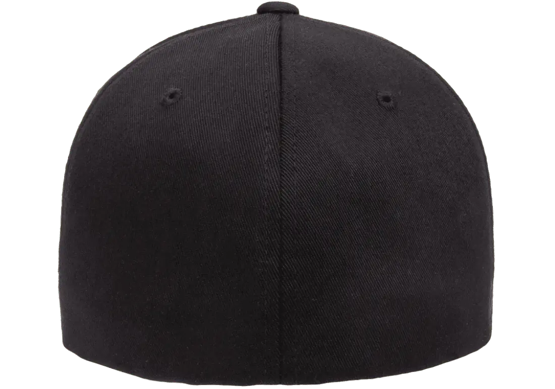 Flexfit Wooly Combed Cap - XXL | 6277XX-BK-XX
