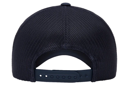 YP Classics Low Profile Trucker Cap Flex Fit House 6601-BK-ONE