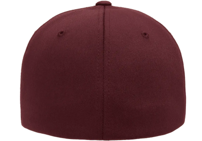 Flexfit Wooly Combed 6-Panel Fitted Baseball Cap