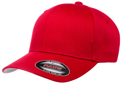 Flexfit Wooly Combed 6-Panel Fitted Baseball Cap