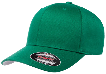 Flexfit Wooly Combed 6-Panel Fitted Baseball Cap