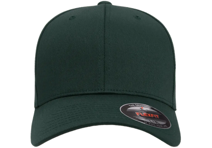 Flexfit Wooly Combed 6-Panel Fitted Baseball Cap