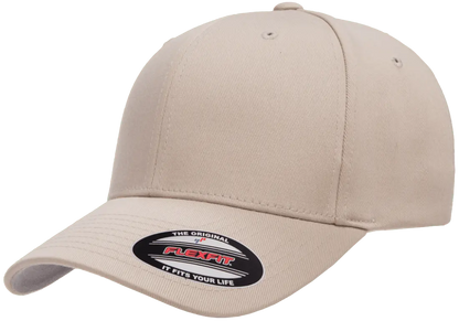 Flexfit Wooly Combed 6-Panel Fitted Baseball Cap