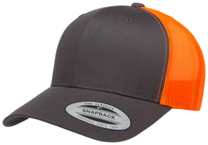 Charcoal/Neon Orange