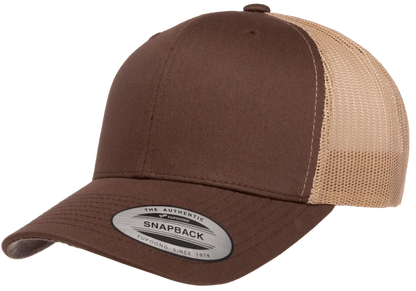 YP Classics Retro Trucker Cap 2-Tone Snapback