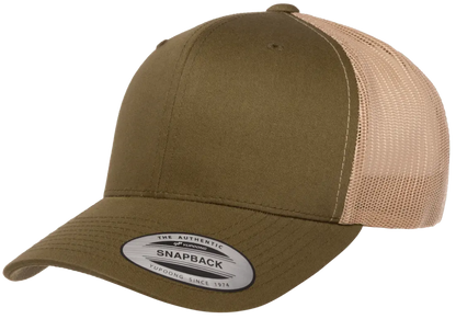 YP Classics Retro Trucker Cap 2-Tone Snapback