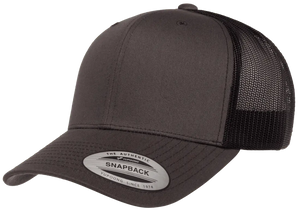 Charcoal Hat/ Black Mesh Back