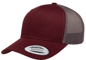 Maroon/Grey
