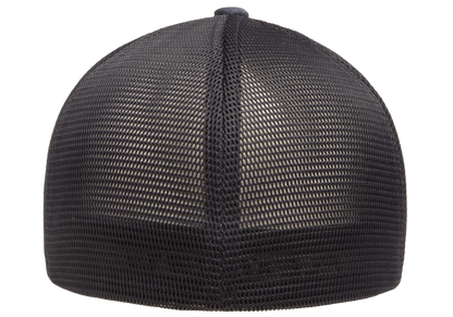 Flexfit Unipanel Trucker Mesh Cap, Fused Front, Stretch Fit