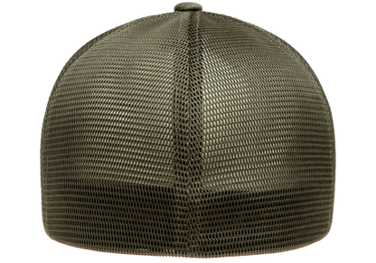 Flexfit Unipanel Trucker Mesh Cap, Fused Front, Stretch Fit
