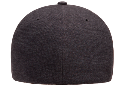 Flexfit Delta Carbon Cap - 2 Tone, Melange Blue/Melange Charcoal