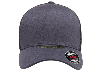 Flexfit Unipanel Trucker Mesh Cap, Fused Front, Stretch Fit