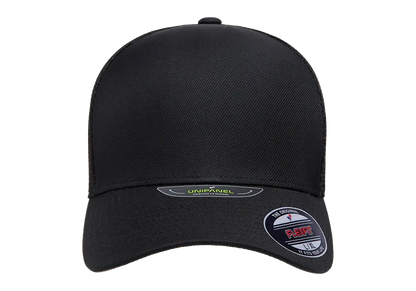Flexfit Unipanel Trucker Mesh Cap, Fused Front, Stretch Fit