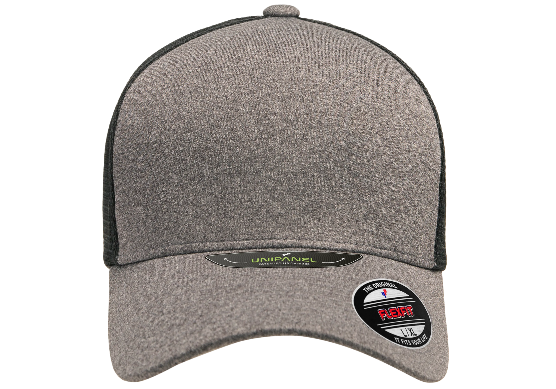 Flexfit Unipanel Trucker Mesh Cap, Fused Front, Stretch Fit