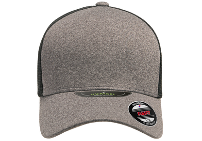 Flexfit Unipanel Trucker Mesh Cap, Fused Front, Stretch Fit