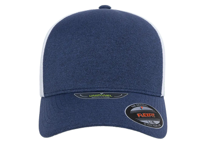 Flexfit Unipanel Trucker Mesh Cap, Fused Front, Stretch Fit