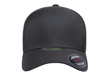 Flexfit Unipanel Trucker Mesh Cap, Fused Front, Stretch Fit