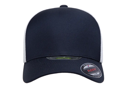 Flexfit Unipanel Trucker Mesh Cap, Fused Front, Stretch Fit