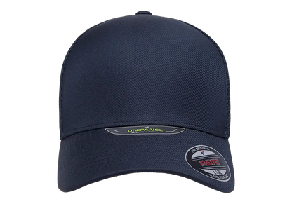 Flexfit Unipanel Trucker Mesh Cap, Fused Front, Stretch Fit