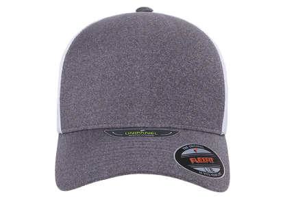 Flexfit Unipanel Trucker Mesh Cap, Fused Front, Stretch Fit