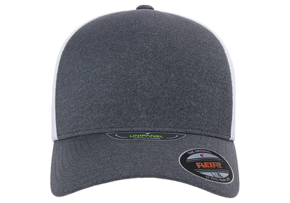 Flexfit Unipanel Trucker Mesh Cap, Fused Front, Stretch Fit
