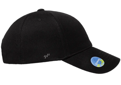 YP Classics Ecowash Dad Cap - Black