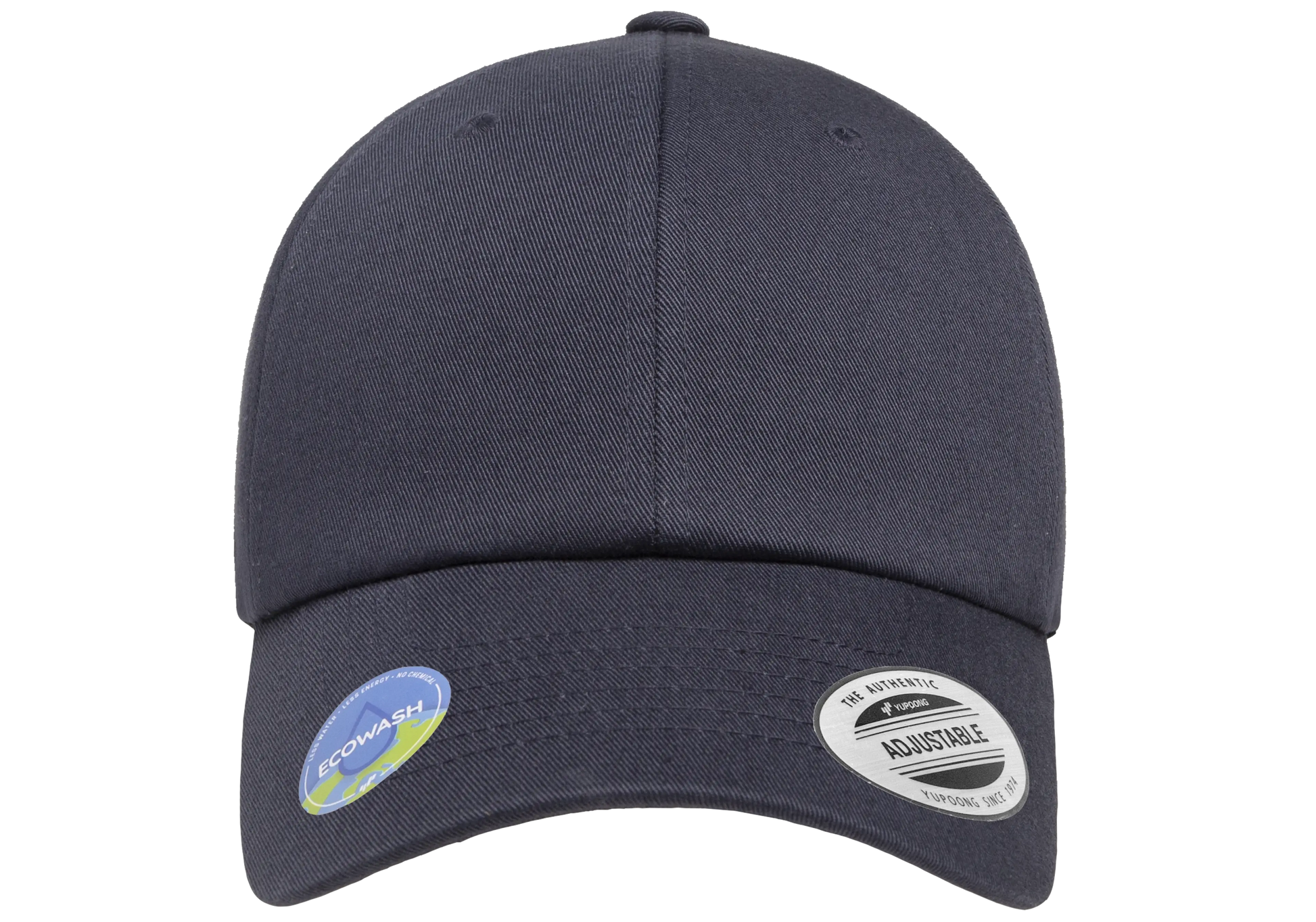 YP Classics Ecowash Dad Cap - Black