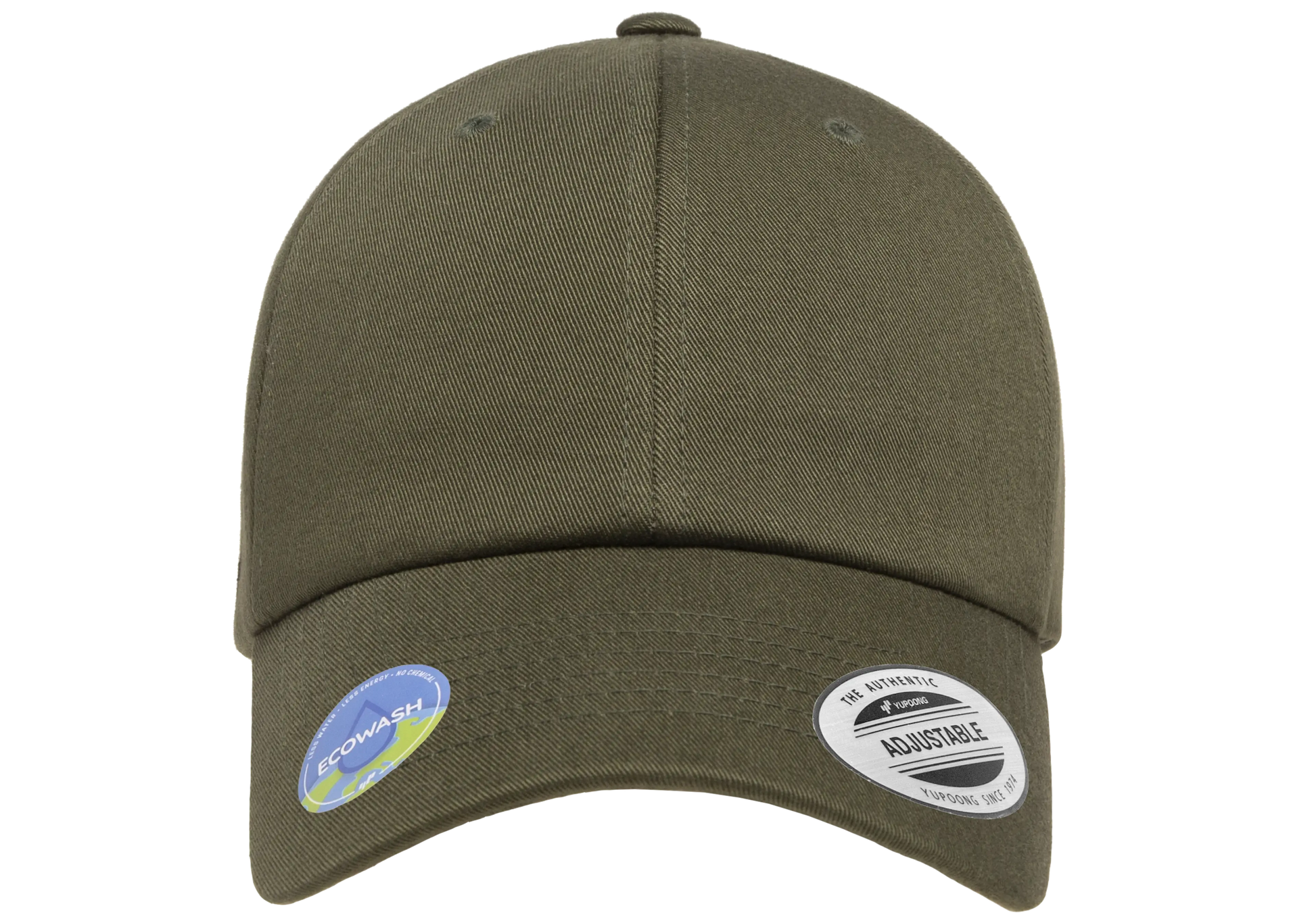 YP Classics Ecowash Dad Cap - Black