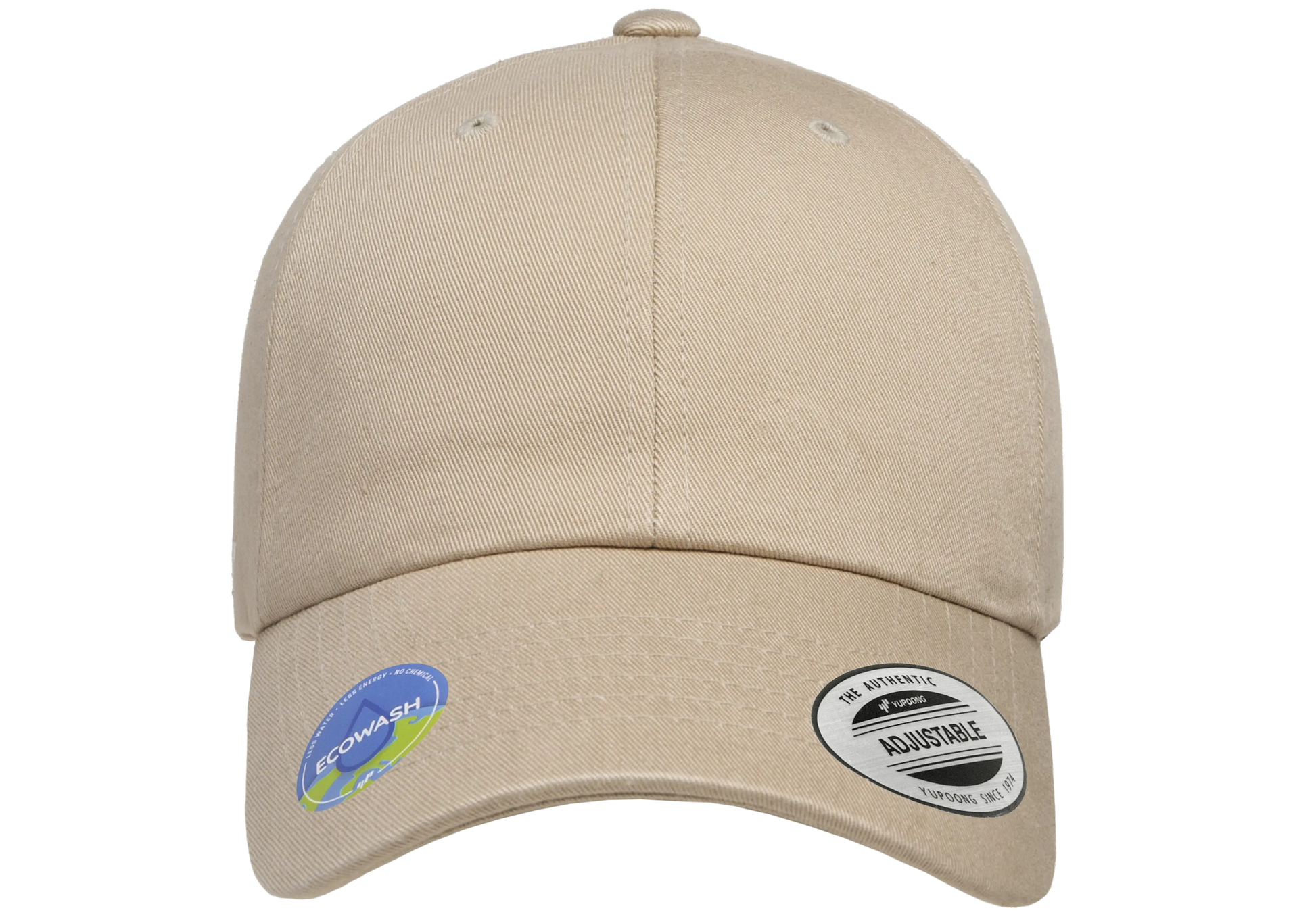 YP Classics Ecowash Dad Cap - Black