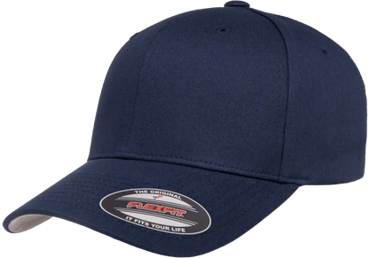 Flexfit Cotton Twill Cap, 6-Panel Structured Fitted Hat