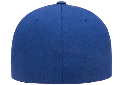 Flexfit Cotton Twill Cap, 6-Panel Structured Fitted Hat