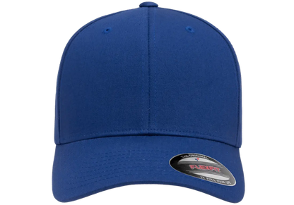 Flexfit Cotton Twill Cap, 6-Panel Structured Fitted Hat